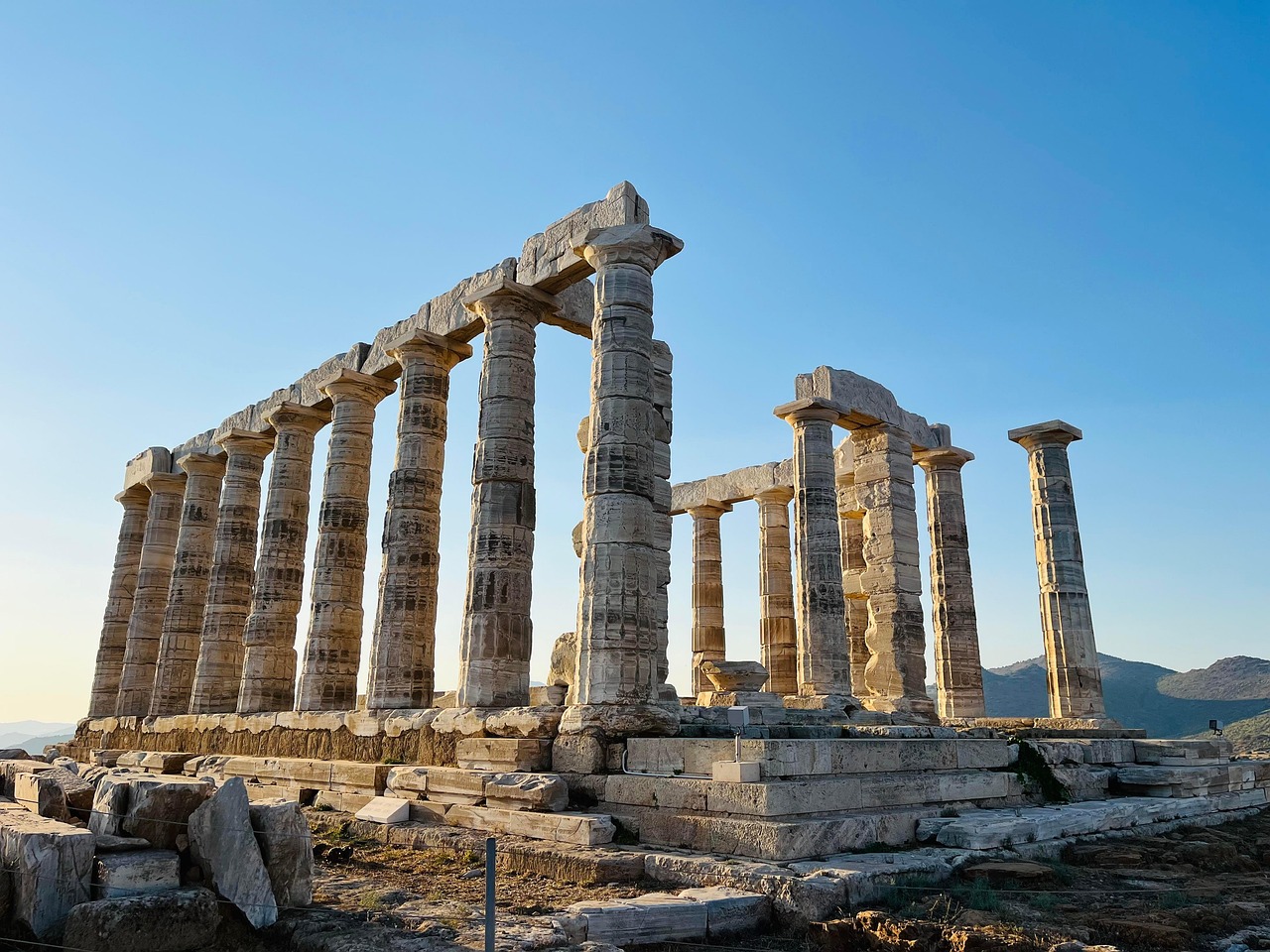 Athens Acropolis at sunset